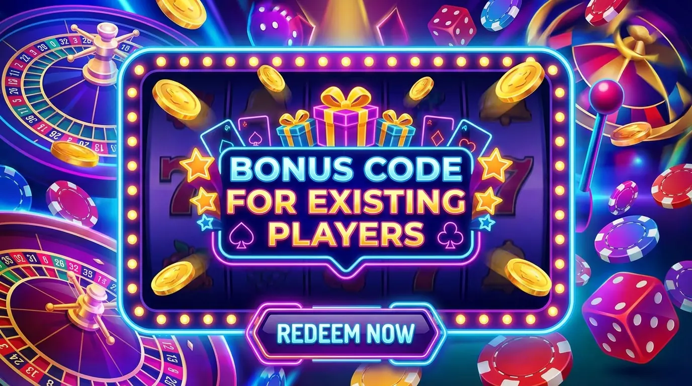 Vegas Lounge bonus code for existing players